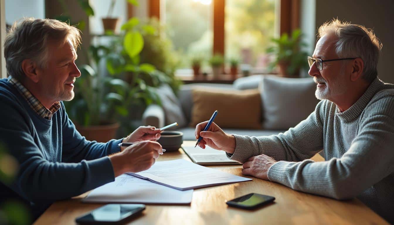 Illustration: Comprendre le mécanisme du prêt entre particuliers et les acteurs impliqués